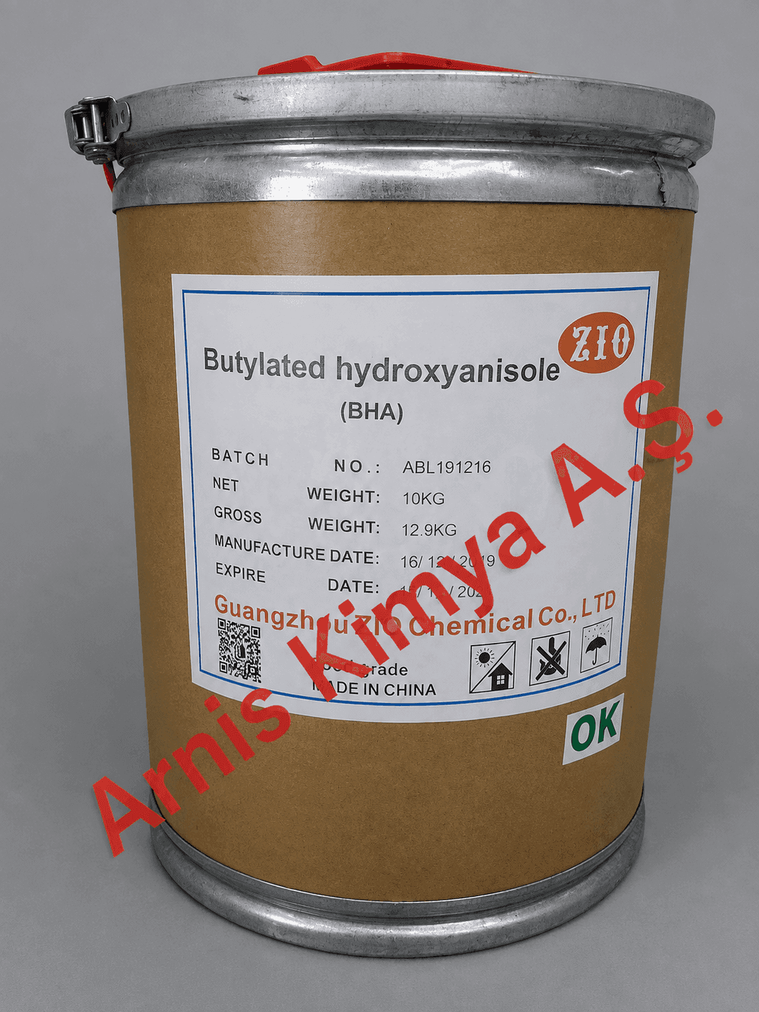 Butil Hidroksi Anisol (BHA) (CAS 25013-16-5) - Koruyucu ve Antioksidan Kimyasallar