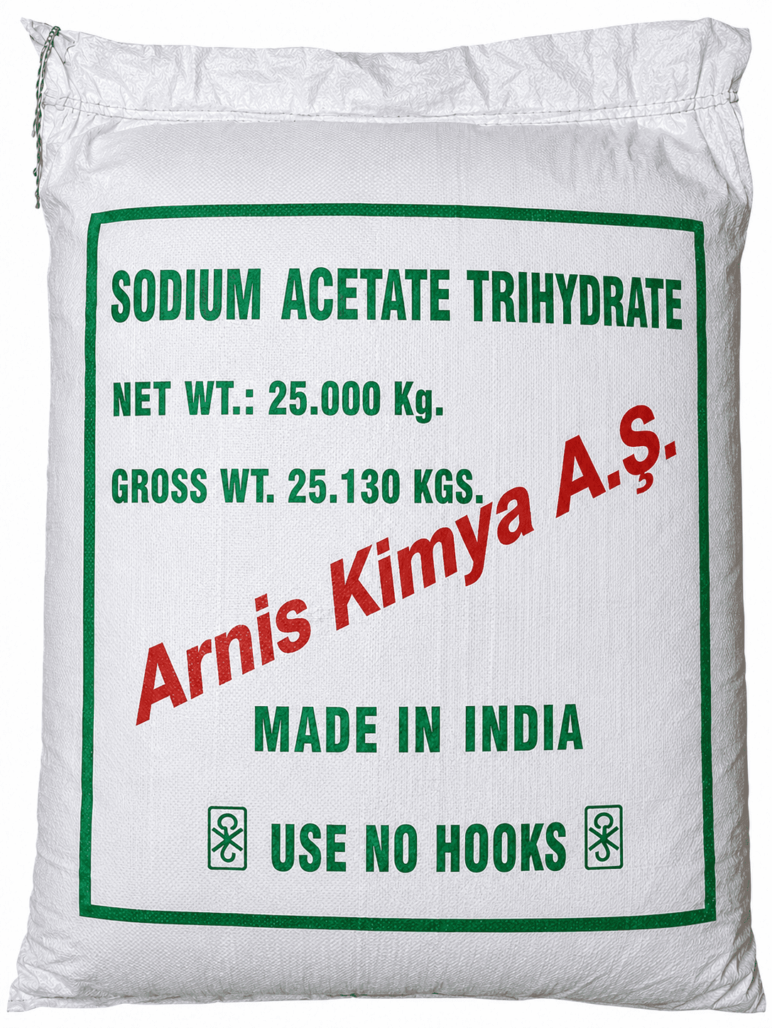 Sodyum Asetat - Kimyasal ürün