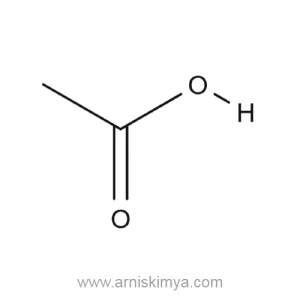 Asetik Asit Formülü